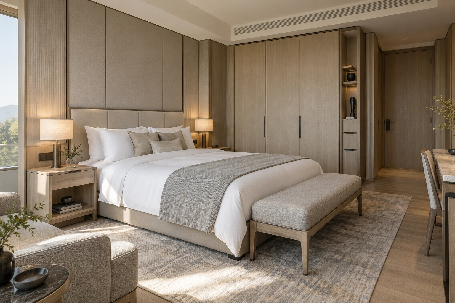 Shangri-La Hotel, property unconfirmed · AI visual reference