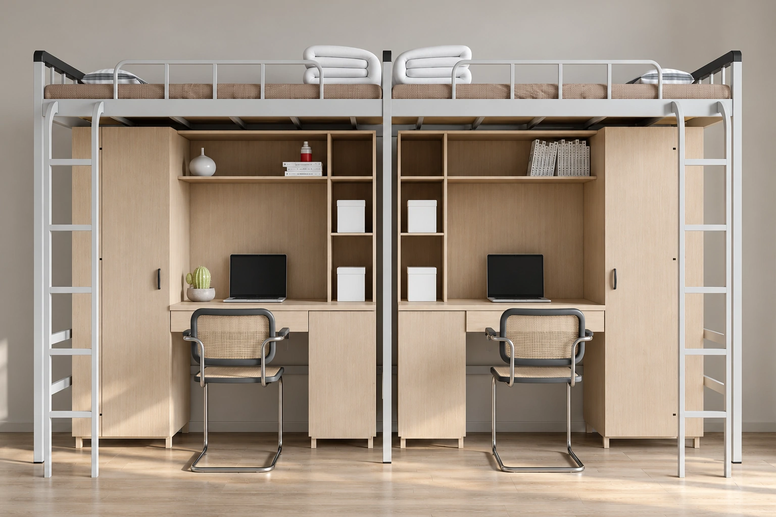 Dormitory furniture · S001 · AI reconstruction