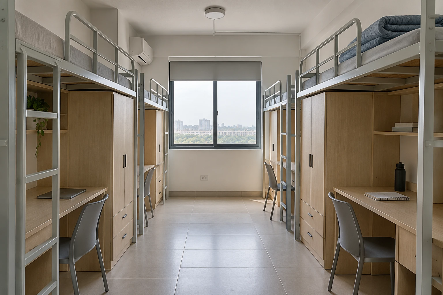 Education and dormitories