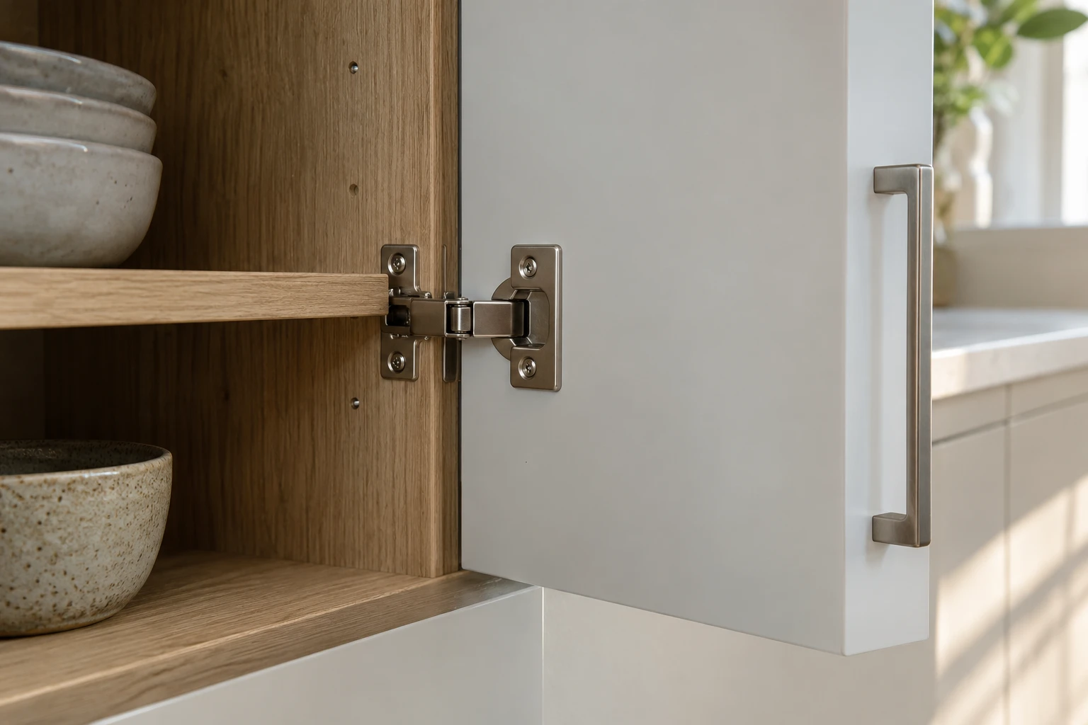 Cabinet hardware illustration, not a supplied product sample