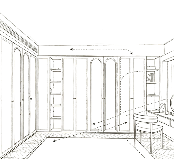 W003 related line drawing