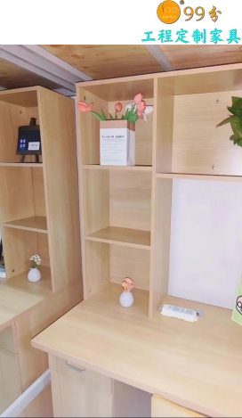Dongguan Xinhua College · integrated dormitory beds, bookcases and wardrobes