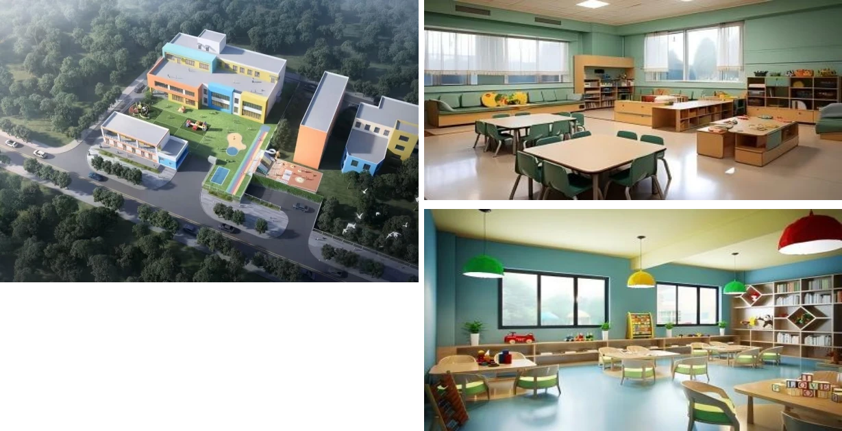 Humen Kindergarten, school unconfirmed — bookcases, storage cabinets and loose furniture