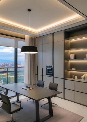 China Travel Service Building, Shenzhen · storage cabinets, bookcases and loose furniture