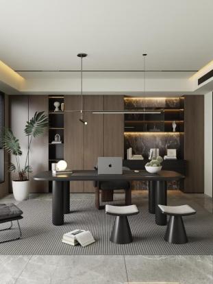 Shenzhen Tianma Group Building — bookcases, storage cabinets and listed decorative panels