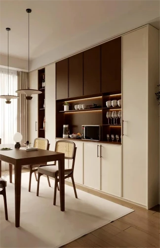 Philippine Sea View City, source title · kitchen and dining-area cabinets