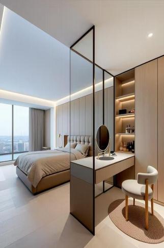 Dubai Hotel 1, source label · wardrobes and bedside cabinets